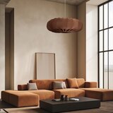  visilica na sajli cafee 1xE27/40W/230V, prečnika 66 cm, braon | Eponuda.com