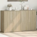  Komoda 2 kom sonoma hrast 60 x 31 x 70 cm od konstruiranog drva | shoptok.hr