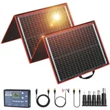prenosni zložljivi solarni panel, 200W največja moč, monokristalni material, 160W solarni panel set, (5000156994)