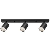 crna spot lampa 3xGU10