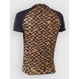 Ion Rashguard Maze Ss Lycra checkered / gold | Shoptok.si