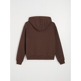 Sinsay Hoodie dukserica s džepom i vezenim natpisom | shoptok.hr