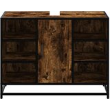  Kupaonski ormarić za umivaonik boja hrasta 80x33x60 cm drveni | shoptok.hr