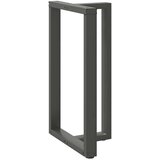 vidaXL Noge barski stol T-oblika 2kom antracit 60x35x(100-101)cm čelik | shoptok.hr