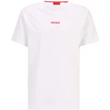 HUGO Red Majica crvena / bijela