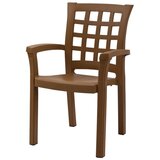 Hanah home Baštenska stolica Elite, 58x88x57 cm, Braon | ePonuda.com