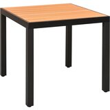  5-dijelni vrtni blagovaonski set aluminijski crni | shoptok.hr