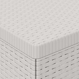 SOFA za vrt za 3 osobe sa izgledom rattan PP Bijela | shoptok.hr