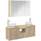  Set ormarića za kupaonicu 4 kom. Hrast sonoma Konstruirano drvo | shoptok.hr