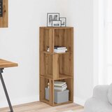 vidaXL Kutni ormar Artisan hrast 33x33x100 cm izrađeno drvo | shoptok.hr
