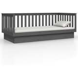  Dnevni ležaj sivi 80 x 200 cm od masivne borovine | shoptok.hr