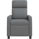 Fotelja s nagibom Siva Umjetna koža | shoptok.hr