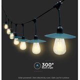  LED solarni lanac 15xLED/0,2W/3,7V 15,6 m 3000K IP44 2400 mAh | Eponuda.com