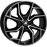 Alutec A18 4x108 ET32 7,5x18 ADX.02 črna spredaj polirana 65,1 (Citroen C4, DS3 Crossback, DS4, Jeep Cene