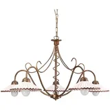 luster na lancu rosina 5xE14/6W/230V