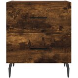  Noćni ormarić boja hrasta 40x35x47,5 cm od konstruiranog drva | shoptok.hr