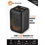 N-gear karaoke Flashbanger 777, 160W, RGB, BT, 2 mikrofona -žičani i bežični | shoptok.hr