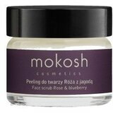 MOKOSH Piling za lice sa eteričnim uljima ruže i borovnice za čišćenje i hidrataciju kože mini 15 ml Cene'.'