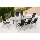 Gardenson Vrtni Set Carrara, 9-Delni, Raztegljiva Miza | Shoptok.si