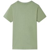  Dječja majica kratkih rukava svijetla kaki 140 | Shoptok.si