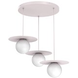  Luster na sajli FLAT 3xE27/15W/230V krem boje Cene