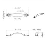 Drška 12 pcs Zlatno M4 x 18 mm Cink legura | shoptok.hr