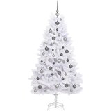  Umjetno božićno drvce Bijelo 90 x 90 x 180 cm PVC i metal | shoptok.hr
