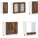  8-dijelni set kuhinjskih ormarića Kalmar konstruiranog drva | Eponuda.com