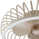 Brilliant LED stropno svetlo sa ventilatorom CAPO LED/36W/230V bež + daljinski upravljač | Eponuda.com
