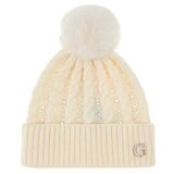 Guess pletena ženska pom-pom kapa Cene