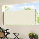  Uvlačiva bočna tenda za terasu 120 x 500 cm krem | shoptok.hr