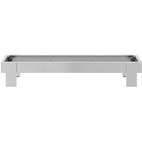 Hranilica za kokoške Srebrno 80 x 28 x 13.5 cm Cinkani čelik | Eponuda.com