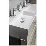 Sapho Bijeli dupli umivaonik od mineralnog kompozita 119x44 cm Godiva – | shoptok.hr
