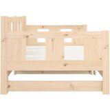  Izvlečna dnevna postelja trdna borovina 2x(90x200) cm, (20787868) | Shoptok.si