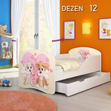  dečiji krevet drveni 160x80cm sa fiokom i gratis dušek 45 dezena | Eponuda.com