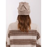 Wool Fashion Italia Cap-AT-CZ-23250.01P-dark beige | Shoptok.si
