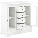 Maison Chic Komoda bijela 70 x 28 x 70 cm od masivne borovine | shoptok.hr