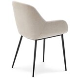 Kave Home Kremno bel jedilni stol Konna – | Shoptok.si