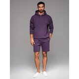 Ombre UNISEX sweatshirt set for couples hoodie + athleisure style shorts | shoptok.hr