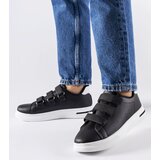 Gemre Black velcro sneakers Paré - white sole Cijene