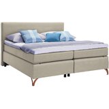 Esposa postelja boxspring 140 cm x 200 cm , tekstil bež Cene