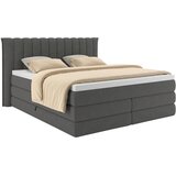 Premium Living Postelja Boxspring Lina, Antracit, 160x200 u