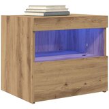  Noćni ormar Umjetnički hrast 50 x 40 x 45 cm Konstruirano drvo | shoptok.hr