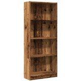 vidaXL Regal za knjige boja starog drva 60x24x143 cm drveni | shoptok.hr