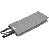  Sklopiva košara za rublje siva 26x34,5x59,5 cm umjetno platno | shoptok.hr