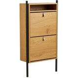 House Nordic Preklopna omarica za čevlje v hrastovem dekorju v naravni barvi 62x118x26 cm Barco – | Shoptok.si