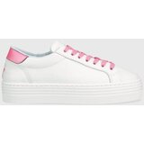 Chiara Ferragni Kožne tenisice Tennis Low Calf Eyestar boja: bijela | shoptok.hr
