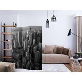  Paravan u 3 dijela - New York: skyscrapers (bird's eye view) [Room Dividers] 135x172 | shoptok.hr