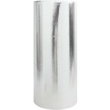 vidaXL Srebrna Aluminij 1 x 50 m Reflektor za radijatore Cilindrični | shoptok.hr