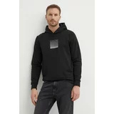 Calvin Klein Pulover moški, črna barva, s kapuco, K10K113087